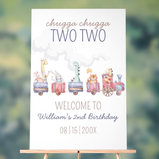 Invitation d'anniversaire Toy Train Montez à bord, (Neutre)