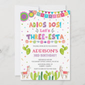 Invitation d'anniversaire trois Esta | Invitation (Devant)