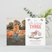 Invitation d'anniversaire trop rapide | 3e anniver (Debout devant)