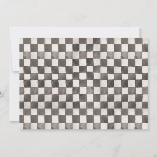 Invitation d'anniversaire trop rapide | 3e anniver (Dos)