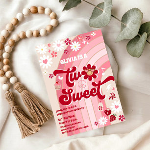 Invitation d'anniversaire Trop Sucré