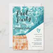 Invitation d'anniversaire Tropical Aquarelle pour  (Devant)