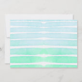 Invitation d'anniversaire tropicale Aloha (Dos)