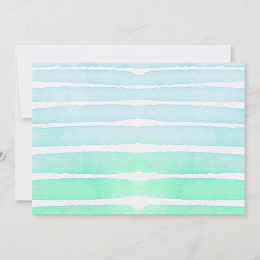 Invitation d'anniversaire tropicale Aloha (Dos)