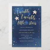 Invitation d'anniversaire Twinkle Twinkle Little S (Devant)