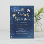 Invitation d'anniversaire Twinkle Twinkle Little S (Debout devant)