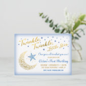 Invitation d'anniversaire Twinkle Twinkle Little S (Debout devant)