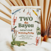 Invitation d'anniversaire Two Da Bayou