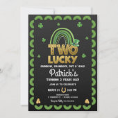 Invitation d'anniversaire Two Lucky Saint-Patrick (Devant)