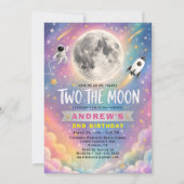 Invitation d'anniversaire Two The Moon 2ème annive (Devant)