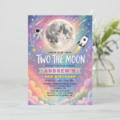 Invitation d'anniversaire Two The Moon 2ème annive (Debout devant)