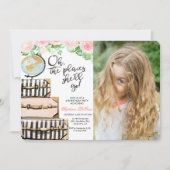 Invitation d'anniversaire valise de voyage - TOUT  (Devant)