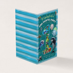 Invitation d'anniversaire verticale d'une fête