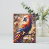 Invitation d'anniversaire Vibrant Condor Perché Su (Debout devant)