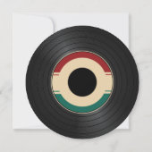 Invitation d'anniversaire vintage (Dos)