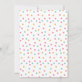 Invitation d'anniversaire Voici la crème glacée Sc (Dos)