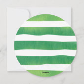 Invitation d'anniversaire Watermelon One In A Melo (Dos)