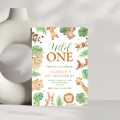 Invitation d'anniversaire Wild One