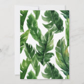 Invitation d'anniversaire Wild One Safari Animaux  (Dos)