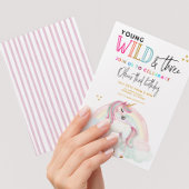 Invitation d'anniversaire Young Wild & Three Licor