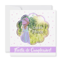 Invitation d'Anniversaires 5.25 » x 5.25 "