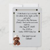 Invitation d'annonce et de célébration de bébé (Devant)