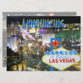 Invitation d'annonce et de réception du Mariage de (Devant / Derrière)