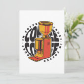 Invitation Dans Café nous avons confiance (Debout devant)