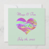 Invitation Dans le Flux de l'Amour (Devant)