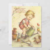 Invitation dans le jardin (Devant)