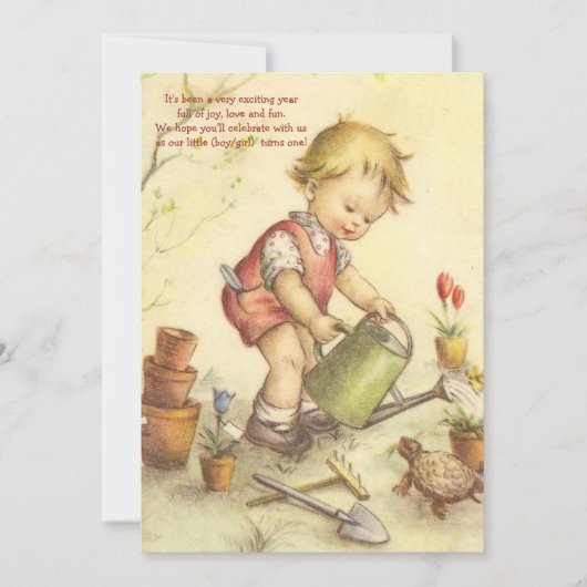 Invitation dans le jardin (Devant)