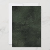 Invitation Dans le Mariage de scène Wild Emerald Green Mounta (Dos)