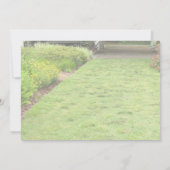 Invitation Dans le thème Jardin (Dos)