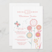 Invitation Dans l'invitation de jardin (Devant / Derrière)