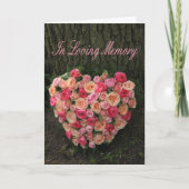 Invitation Dans l'invitation de mémoire amoureuse (Devant)