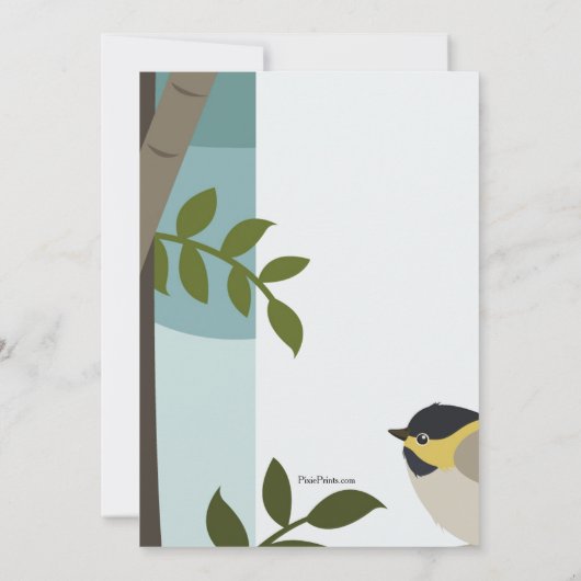 Invitation Dans L'Invitation De Woods (Dos)