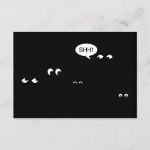 Invitation dans l'obscurité : fête surprise !