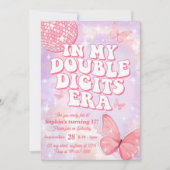 Invitation Dans mes doubles chiffres Era 17e anniversaire (Devant)