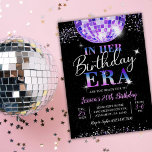 Invitation Dans Mon Anniversaire Purple Disco Anniversaire<br><div class="desc">Dans Mon Anniversaire Purple Disco Anniversaire Invitation</div>