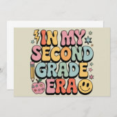 Invitation Dans Mon deuxième année d'études 2e année d'enseig (Devant / Derrière)