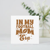 Invitation Dans Mon Era Maman De Football (Debout devant)