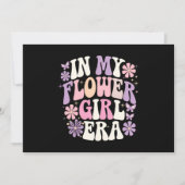 Invitation Dans Mon Fleur Fleur Era Retro Fleur Super (Devant)