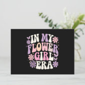 Invitation Dans Mon Fleur Fleur Era Retro Fleur Super (Debout devant)