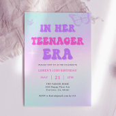 Invitation Dans son âge adolescent Y2K Fille 13e anniversaire
