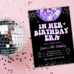 Invitation Dans son anniversaire fête d'anniversaire<br><div class="desc">Invitation à la fête d'anniversaire</div>