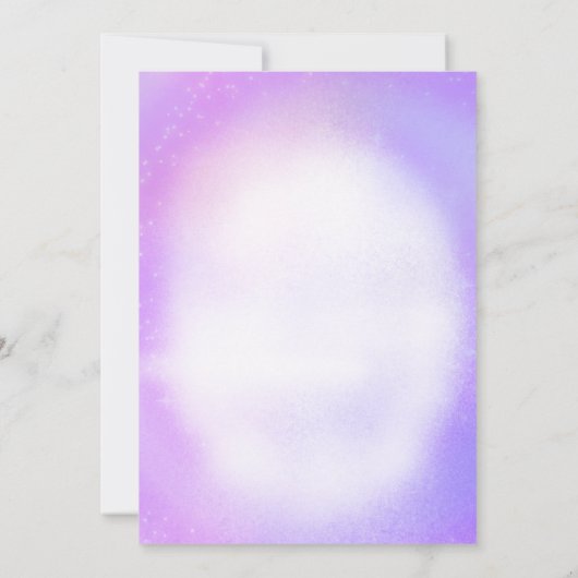 Invitation Dans son anniversaire fête d'anniversaire (Dos)