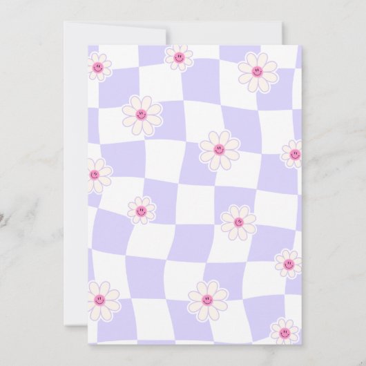 Invitation Dans Son Ere Adolescente Version Anniversaire (Dos)