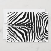 Invitation dans TWO sauvage 2e anniversaire Safari Party pour (Dos)