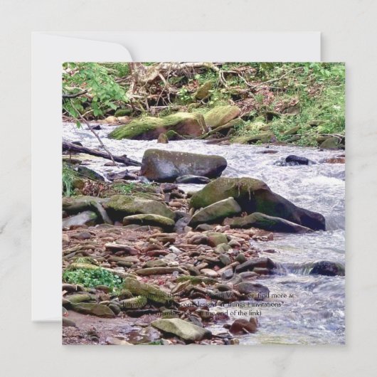 Invitation Dans une situation difficile (Dos)