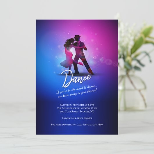 Invitation Danse au rythme  (Debout devant)